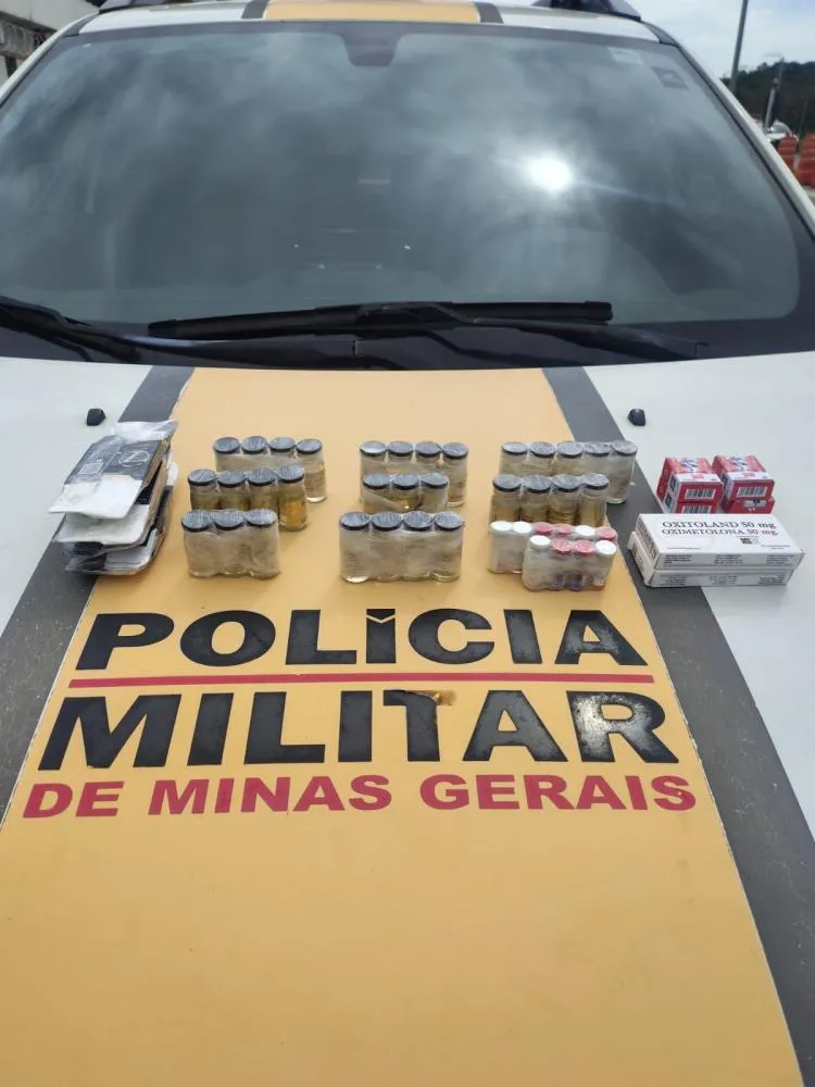 Homem é preso com anabolizantes contrabandeados na MG-050, em Divinópolis