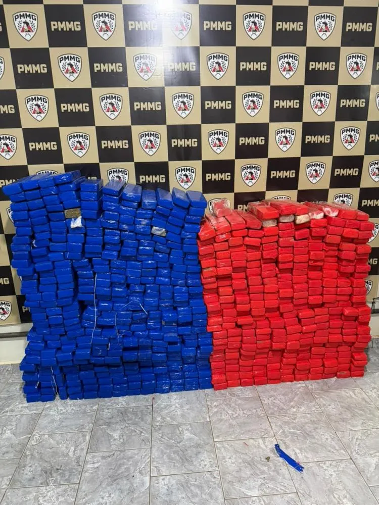 PM apreende 660 kg de maconha e recupera veículo furtado em Cedro do Abaeté