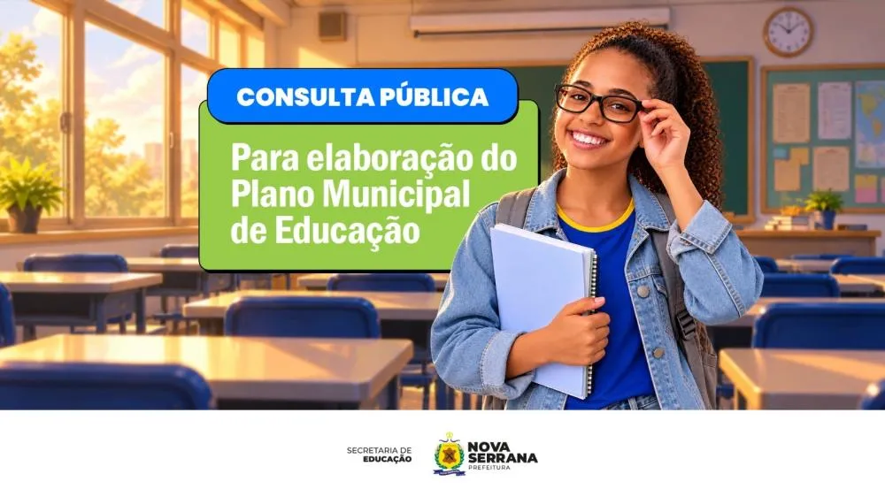 Nova Serrana abre consulta pública para construção do Plano Municipal de Educação